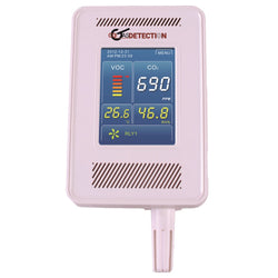 1% CO2 Gas Detection Wall Mount Level Controller & Transmitter Touchscreen