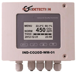 1% CO2 Gas Detection Duct Mount Level Controller & Transmitter With Display